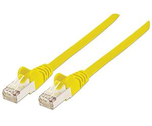 INTELLINET PATCHKABEL CAT6A CU SFTP LSOH Cable de Red Datos Latiguillo RJ45 0.50M Gelb