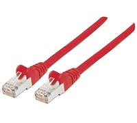 INTELLINET PATCHKABEL CAT6A-STECKER/CAT7-ROHKABEL 0,25M Rot