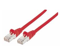 INTELLINET PATCHKABEL CAT6A-STECKER/CAT7-ROHKABEL 5M Rot rojo 5 m