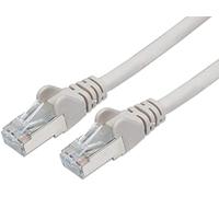 INTELLINET PATCHKABEL RJ45 S/FTP CAT6 1.0M LSOH HEBELS. Grau