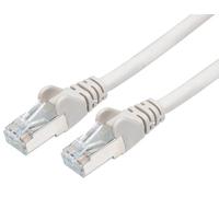 INTELLINET PATCHKABEL RJ45 S/FTP CAT6 7,5M LSOH HEBELS. WEISS
