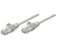INTELLINET PATCHKABEL RJ45 S/FTP CAT6 Kupfer LSOH 0,25M Grau