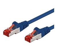 INTELLINET PATCHKABEL RJ45 S/FTP CAT6 KUPFER LSOH 0,5M BLAU