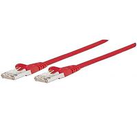 INTELLINET PATCHKABEL RJ45 S/FTP CAT6 Kupfer LSOH 10M Rot