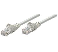INTELLINET PATCHKABEL RJ45 U/UTP CAT5E 20M HEBELSCHUTZ GRAU