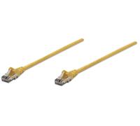 Intellinet PATCHKABEL RJ45 U/UTP CAT6 10M HEBELSCHUTZ Gelb