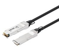 Intellinet QSFP+ 40G - Cable Twinax DAC pasivo QSFP+ a QSFP+ de 2 m cumple con M