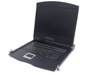 Intellinet Rackmount 43,20cm (17") Lcd Console - KvM-Konsole - Ps/2, Usb - Franz?sisch - 43,2 Cm (17") - Rack - Einbauf?hig - 1280 X 1024 - 250 Cd/m?