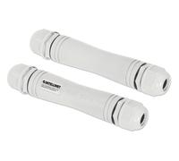Intellinet 561952 Kit de Extensión Poe+ Fast Ethernet para Exterior Blanco