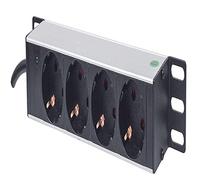 INTELLINET STECKDOSENLEISTE 4FACH 1.8M ANSCHLUSSK. SCHW.