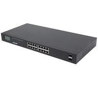 Intellinet 561259 switch No administrado Gigabit Ethernet (10/100/1000) Energía sobre Ethernet (PoE) Negro