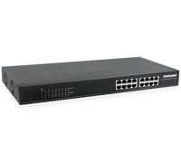 INTELLINET Switch 16X GE RACKMOUNT PoE+