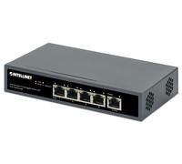 Intellinet Switch - 4 X 10/100/1000 (PoE+) + 1 X 10/100/1000 (PoE Passthrough)