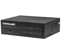 INTELLINET Switch 8-Port GIGABIT ETHERNET PoE+ 60W Desktop