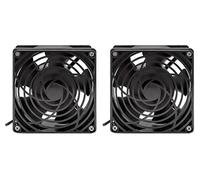 Intellinet - Ventilador de techo doble para armario de red de 19" (divisor de pared)