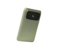 Intempo Aria Power Bank - Cargador portátil de Carga rápida, Pantalla Digital, Porcentaje de batería, 10000 MAH de Potencia, 2 Salidas USB-A, 1 Salida Type C, Carga Dispositivos hasta 3 Veces, Verde