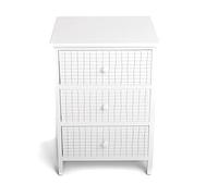INTEMPORA LES IDEES DECO SONT LA! Mueble, Madera, Blanco, 40X29X58CM