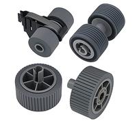 Intendvision Juego de rodillos de freno y rodillos de recogida compatibles con Fujitsu fi-7600 fi-7700 fi-7700S, no de pieza PA03740-K010 PA03740-K011