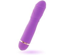 INTENSE Airon Vibrador 20 Velocidades Lila - Silicona Suave Con Diseño Elegante y Discreto