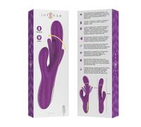 Intense Apolo Vibrador Multifunción Recargable 7 Vibraciones Con Lengua Oscilante Morado