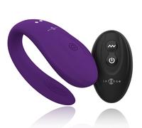 Intense Bruno - Vibrador para parejas con mando, lila