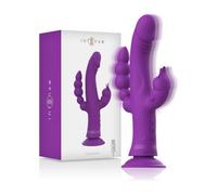 Intense Toys Casanova Vibrador Rabbit Silicona Triple Motor Morado