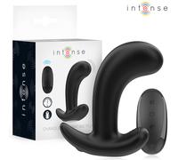 INTENSE CHANDLER Plug anal - 10 modos con mando (negro)