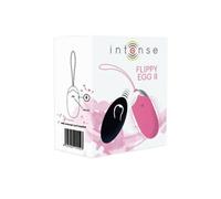 Intense Couples Toys Flippy II Huevo Recargable Remoto Rosa 1 ud