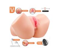Intense Deep Touch Nicole Masturbador Vagina con Efecto Succión, Calor, Vibración y Voz con Control Remoto 5.3 kg