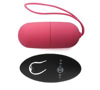 INTENSE Flippy Huevo Control Remoto Rosa - Bala Vibradora Compacta Con Control Inalámbrico