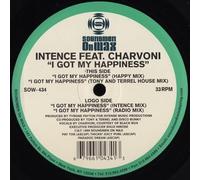 Intense - I got my happiness (US, 4 versions, 1999, feat. Charvoni) [Vinyl Single]