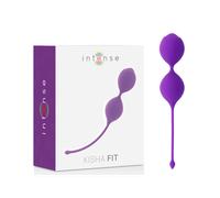 Intense kisha fit silicone geisha balls morado, Ancho 90 mm, Longitud 225 mm, Profundidad 55 mm, Departamento MUJERES