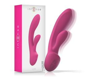INTENSE - LUIGI VIBRADOR RABBIT SILICONA LIQUIDA ROSA