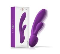 Intense - luigi vibrador rabbit silicona liquida morado