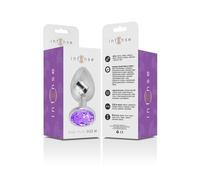 Intense Plug Anal Metal con Cristal Violeta T M 1 ud