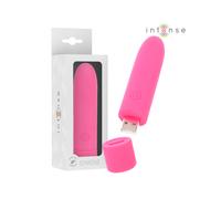 Intense - symone bala vibradora recargable por usb 8 vibraciones rosa 10 x 2.2 cm