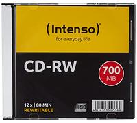 Intenso CD-RW 700MB / 80min, 12x 10 pieza(s)