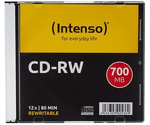Intenso 2801622 - x10 CD-RW 700MB 12x SC