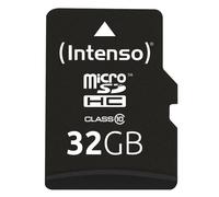 Tarjeta Micro Sd Intenso 32Gb Cl10 + Adaptador Sd