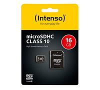 Intenso Tarjeta MicroSD SDHC 16GB Clase 10