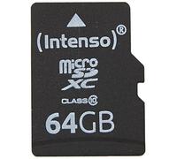 Intenso Tarjeta MicroSD SDXC 64GB Clase 10