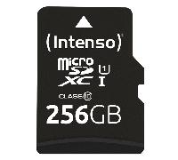 Intenso 3423492 Micro SD UHS-I Premium 256G c/adap