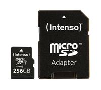 Intenso microSD Karte UHS-I Premium memoria flash 256 GB Clase 10 ( 3423492 )