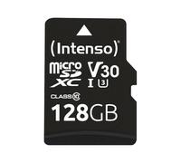 Tarjeta de memoria micro sd intenso 128gb profesional uhs - i cl10 + adaptador sd
