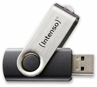 Intenso 3503460 - Memoria USB de 8 GB, Color Negro