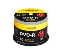 Intenso 4101155 - Pack de 50 DVD-R, 16x, 4.7 GB (DVD-ROM)