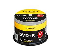 Intenso 4111155 - Pack de 50 DVD+R, 16x, 4.7 GB