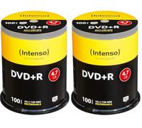 Intenso 4111156 - DVD+R, 16x, 4.7 GB (Paquete de 2)