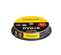 Intenso 4311142 - Pack de 10 DVD+R, 8x, 8.5 GB 10er Spindel (DVD-ROM)