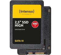 Intenso 480GB SSD Serial ATA III - Disco duro sólido (480 GB, Serial ATA III, 520 MB/s, 500 MB/s, 6 Gbit/s, 133120 IOPS)
